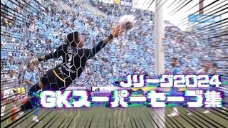 2024JリーグGKスーパーセーブ集 [upl. by Eiznyl]