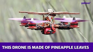 This drone is made of pineapple leaves [upl. by Acsot385]