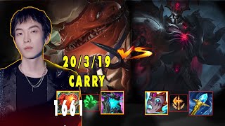 SALLY USE TAHM KENCH TANKER 1vs9 CARRY SO CRAZY [upl. by Miculek]