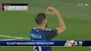 Matt Miazga to miss Eastern Conference Finals due to suspension [upl. by Friedberg]