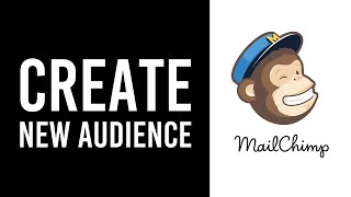 How to Create New Audience in Mailchimp [upl. by Antipas169]