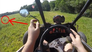 HARE IN THE TRACK Kart Cross 250cc CrossKart Buggy Onboard [upl. by Nada]