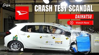 Finally it was revealed Daihatsu faked the crash test [upl. by Fayette]