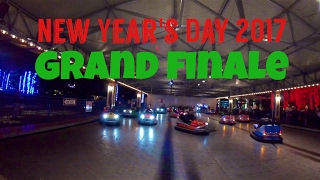 Holiday In The Park New Years Day 2017 Grand Finale  Six Flags Great Adventure [upl. by Neibaf]