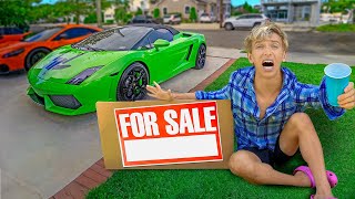 SELLING my LAMBORGHINI SHARERGHINI Carter Sharer Cried [upl. by Idoux]