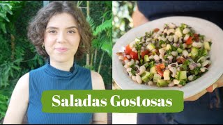 IDEIAS DE SALADAS GOSTOSAS E FÁCEIS  Saladas para o Verão  MARINA MORAIS [upl. by Aketahs]