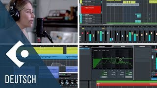 Wie man Vocals aufnimmt und bearbeitet  Erste Schritte mit Cubase AI und LE [upl. by Peirce]
