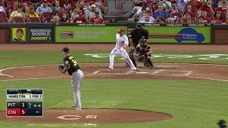 PITCIN Barnhart scores on Alvarezs throwing error [upl. by Stanley]