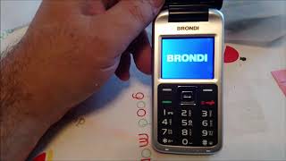 Brondi Window Telefono Cellulare Brondi Window Mobile Phone [upl. by Atsocal]