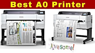 Best A0 color Printer  Epson A0 Printer  Epson sure colour T5430M  Large format plotter printer [upl. by Binni]