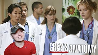 Greys Anatomy S1E1 A Hard Days Night REACTION [upl. by Lyrem]