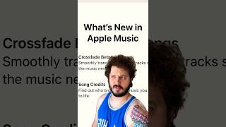 Audio crossfading is “new” now Really Apple iphone apple applemusic [upl. by Kcirdaed]