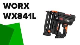 WORX WX841L Review Nitro 20V 16GA Brushless Finish Nail Gun [upl. by Lemak827]