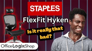 Staples Hyken Office Chair Review 2023  Resale Value vs Top Brands [upl. by Stanislas880]