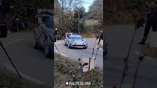 Alpine Launch befor CRASH  🇫🇷 Rallye du Var 2024 [upl. by Anahahs155]