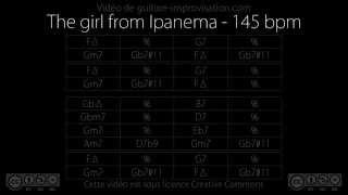 Girl from Ipanema 145 bpm  Backing Track [upl. by Krucik]