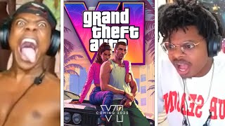 GTA 6 Trailer REACTION COMPILATION 🤯😱 [upl. by Avalsorim]