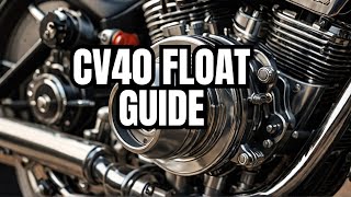 Harley Davidson CV40 Carburetor Optimal Float Height [upl. by Noelopan]