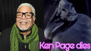 Ken Page interview before death voice of Oogie Boogie in The Nightmare Before Christmas dies [upl. by Nylacaj]