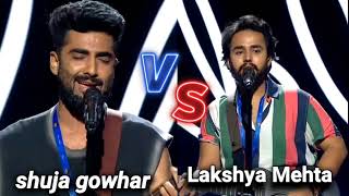 shuja gowhar VS Lakshya Mehta performance lndian Idol 15 new episode full performance Theatre Round [upl. by Uwton]