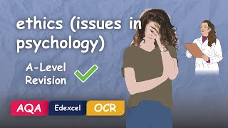 Ethics Psychology Issues Explained Alevel Revision [upl. by Harper]