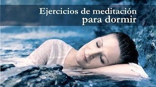 Ejercicios de meditación para dormir [upl. by Uyr]