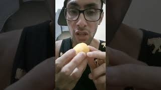 Asmr mukbang comendo cajamanga shorts short [upl. by Indnahc]