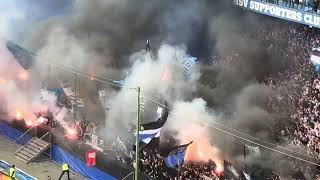 HSV vs StPauli 03052024 vor dem Spiel beim Aufwärmen [upl. by Lawford]