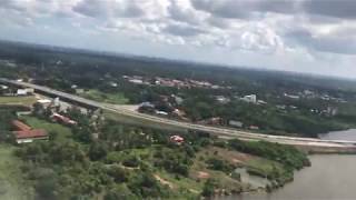 Bandaranaike International Airport Colombo airport Landing Best Video 2 in HD [upl. by Alyose]