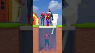 Please HELP Spiderman Family Choose Who is the Real Dad gta shorts [upl. by Aienahs]