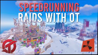 Rust  Speedrunning raids with OT on Rusts biggest server [upl. by Lamp]