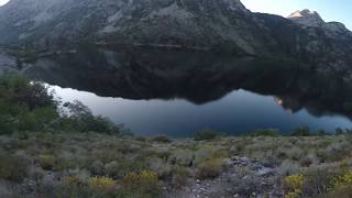 Hiking to the Back of Lake Sabrina Eastern Sierra [upl. by Adniram822]