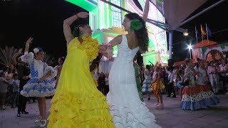 Inauguración de la Feria de Melilla 2018 encendido del alumbrado y bienvenida [upl. by Adraynek218]