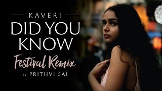 Kaveri  Did You Know Festival Remix by Prithvi Sai [upl. by Gomez515]