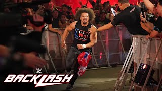 Carlito makes a cool return WWE Backlash 2023 highlights [upl. by Oicelem]