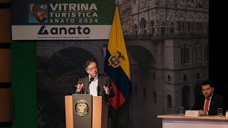 Palabras del Presidente Gustavo Petro en la apertura de la 43° Vitrina Turística de ANATO 2024 [upl. by Syd]