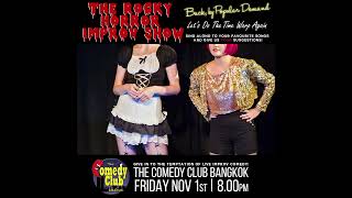 Nov 1st  ROCKY HORROR IMPROV SHOW RETURNS  Halloween Musical Live Improv Comedy [upl. by Thomajan]