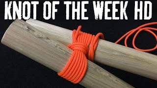 Join Two Spars Together Using the Shear Lashing  ITS Knot of the Week HD [upl. by Furey]