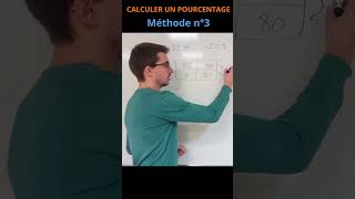 CALCULER UN POURCENTAGE en moins d1 minute  Méthode 3 [upl. by Fisuoy]