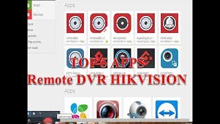 TOP 5 Apps To Remote DVR HIKVISION [upl. by Tobe544]