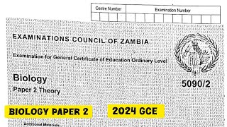 2024 Biology paper 2 GCE  Mutation Albinism genetic diagram  Question 5 [upl. by Henghold702]