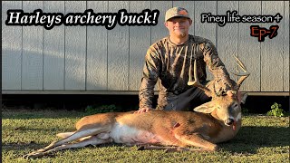 Harleys archery buck 2023 Big Piney 9 point Piney Life deer season 4 episode 7 [upl. by Ynohtnad684]