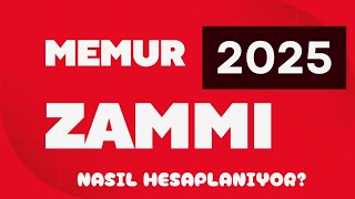 MEMUR✅ZAMMI NASIL HESAPLANIR 2025 [upl. by Boarer]