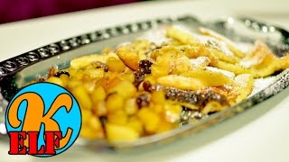 Kaiserschmarrn an karamelisiertem Apfel und Sultaninen  KanalELF Rezept 76 [upl. by Weisman]