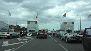 Driving On Board Brittany Ferries MV Mont St Michel Ouistreham Caen Normandy France [upl. by Onid]