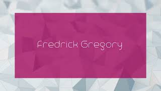 Fredrick Gregory  appearance [upl. by Lorin]