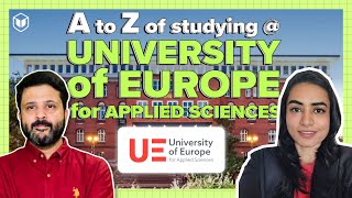 Study at University of Europe for Applied Sciences  Study in Germany  UE Germany ft UEGermany [upl. by Aicinod325]