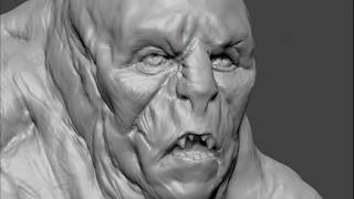 troll zbrush timelapse [upl. by Ilatan202]