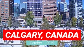 Calgary Canada Webcam City View [upl. by Berkly]