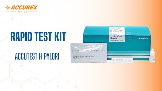 AccuTest H Pylori Rapid Card Test Kit  H Pylori test  Rapid Test  H Pylori Meaning  Accurex [upl. by Floeter]